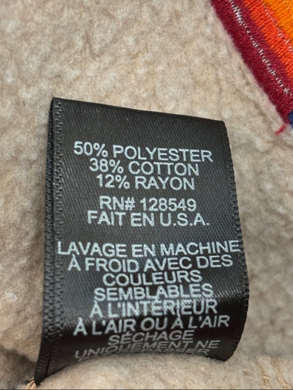 Aviator Nation Beige Fleeced Sweatshirt with Gold Heart Small - Picture 8 of 8